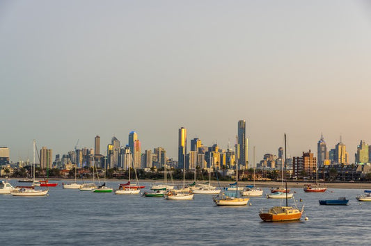 Moored in Melbourne