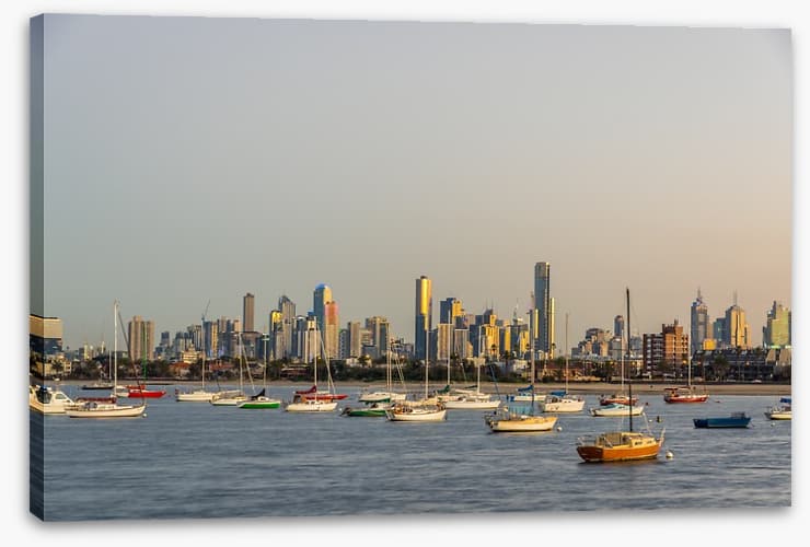 Moored in Melbourne
