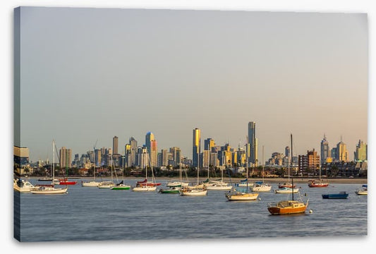 Moored in Melbourne