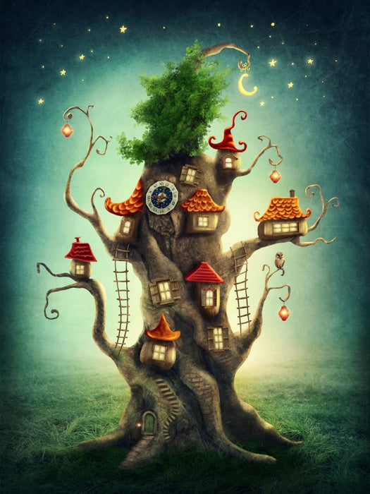 Fairy tree house