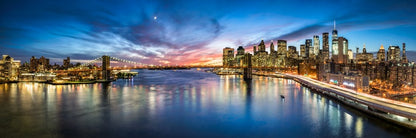 Brooklyn nights panorama