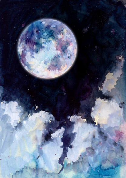 Moon gazing