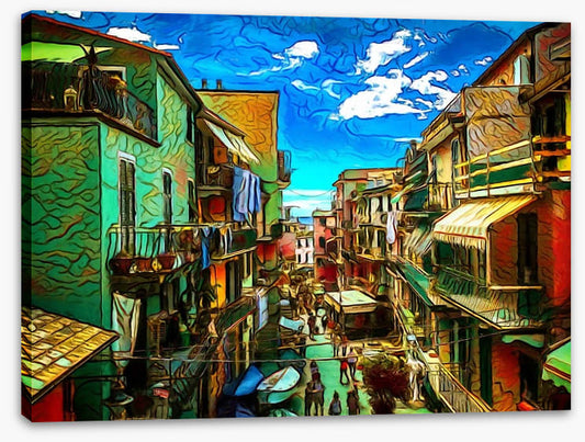Cinque Terre streetscape