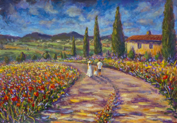 Together in Tuscany