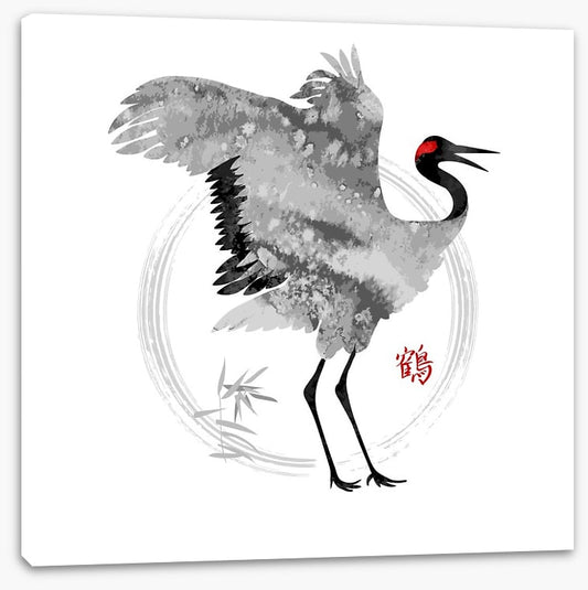 Singing crane