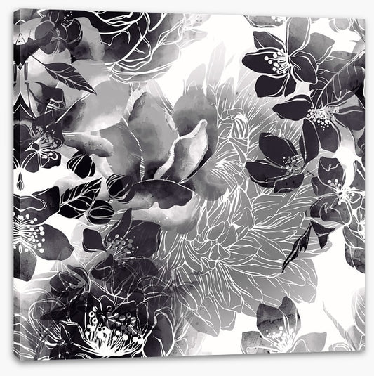 Flowers from the fog