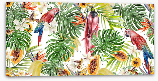 Papaya parrots