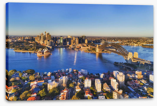 Across the harbour