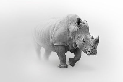 Rhino from the mist