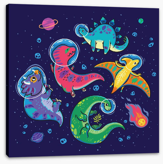 Dinosaurs in space