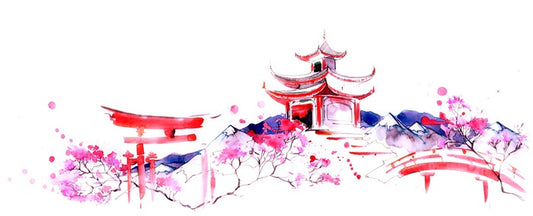 The pink pagoda