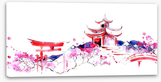 The pink pagoda