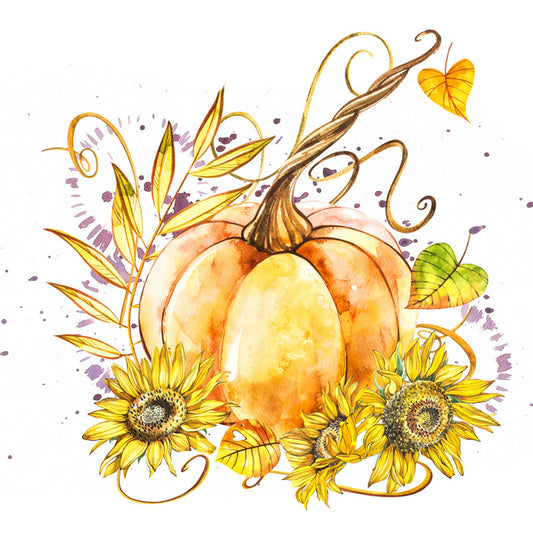 The sunflower pumpkin
