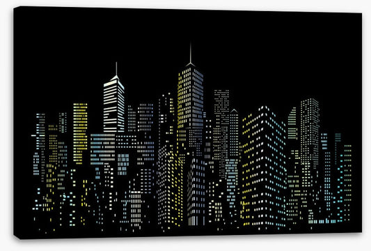 New York night lights