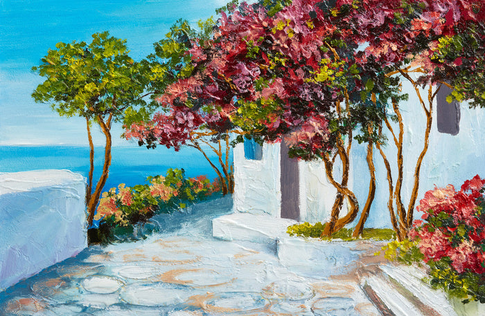 Trees on the terrace