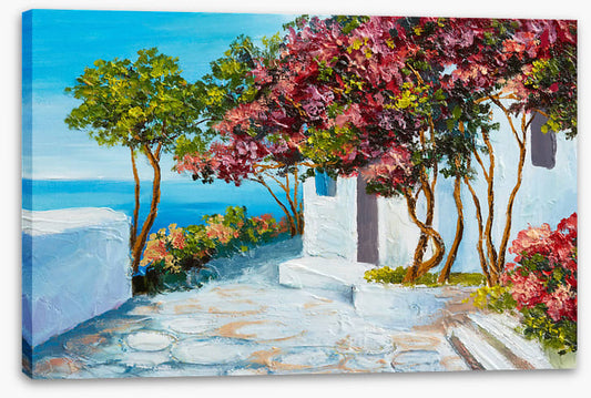 Trees on the terrace