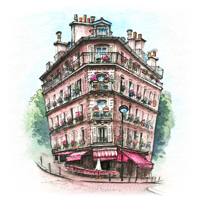 Corner cafe