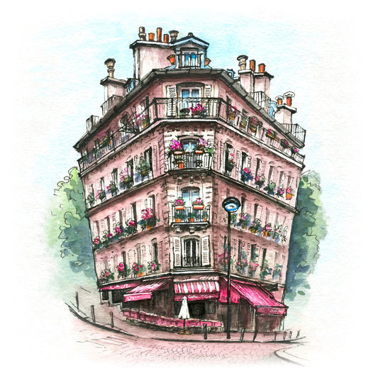 Corner cafe