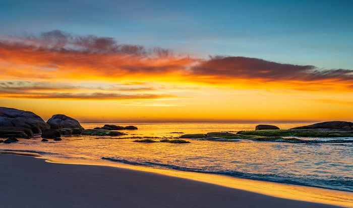 Sunset shadows