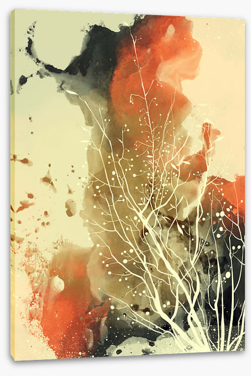 Fall on fire