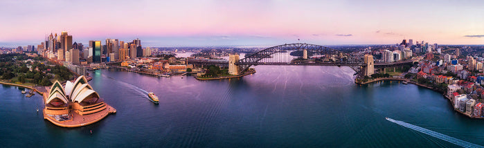 Sydney dawn panorama