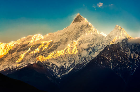 Himalayan sunbeams