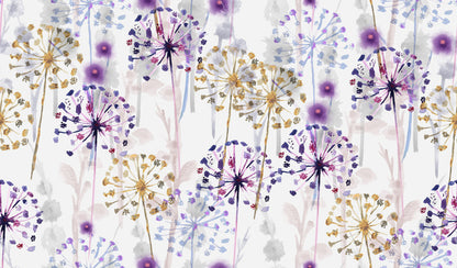 Wild dandelions