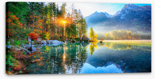 Hintersee sunburst