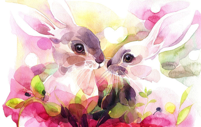 Bunnies in the blossom