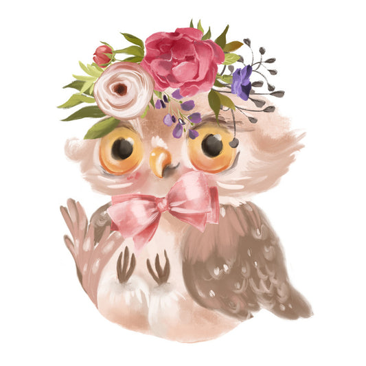 Flower owl fall 2