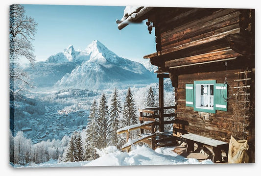 The alpine cabin