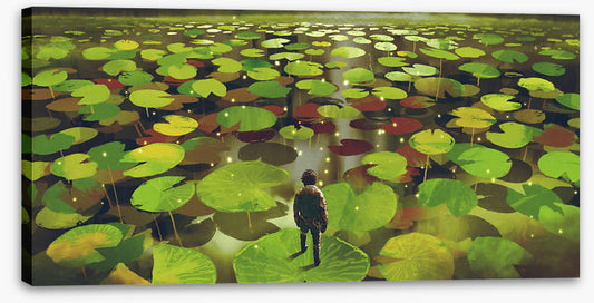 Lily pad labyrinth