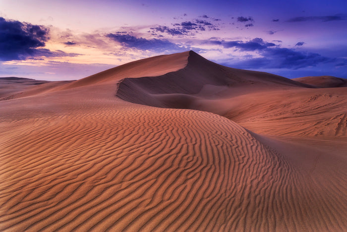 Dunes at dusk