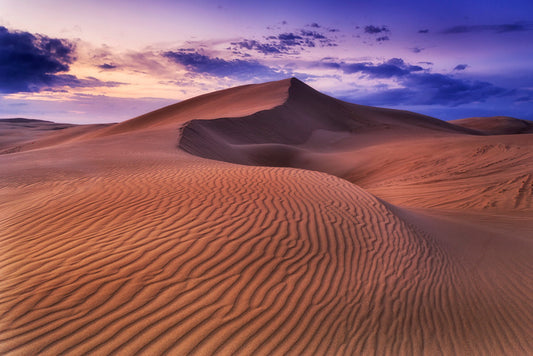 Dunes at dusk