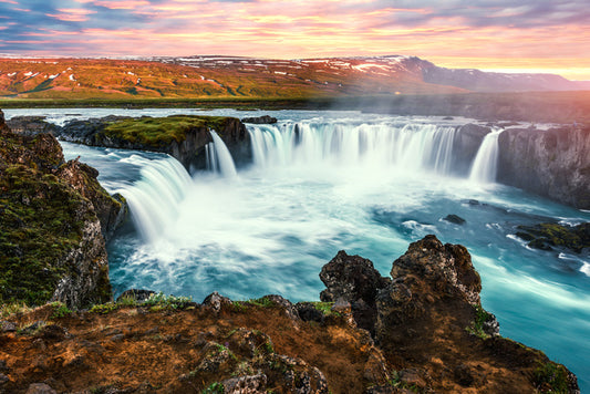Godafoss sunrise