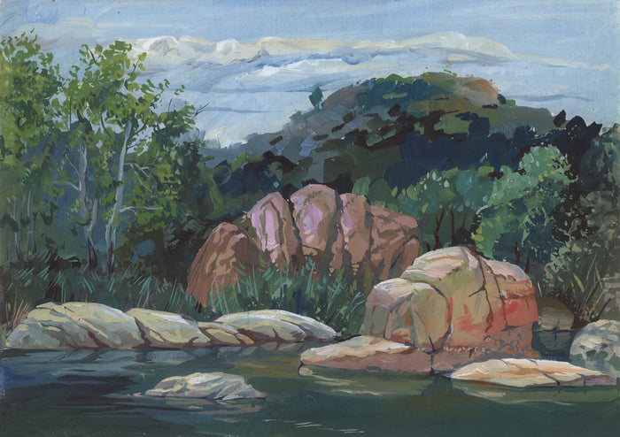 Granite-steppe lands
