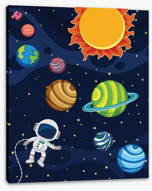 Solar system selfie