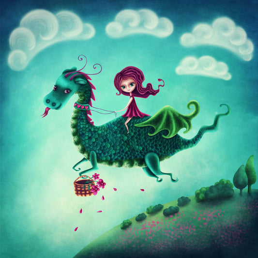 Flower dragon ride