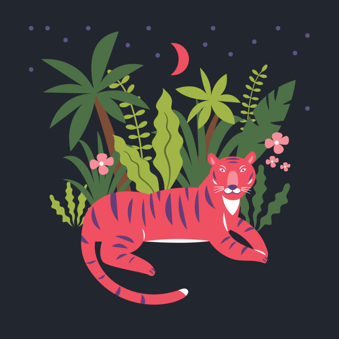 Tiger takes a break