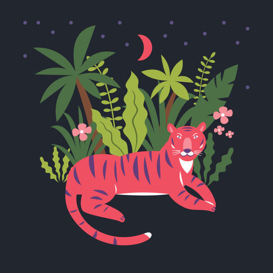 Tiger takes a break