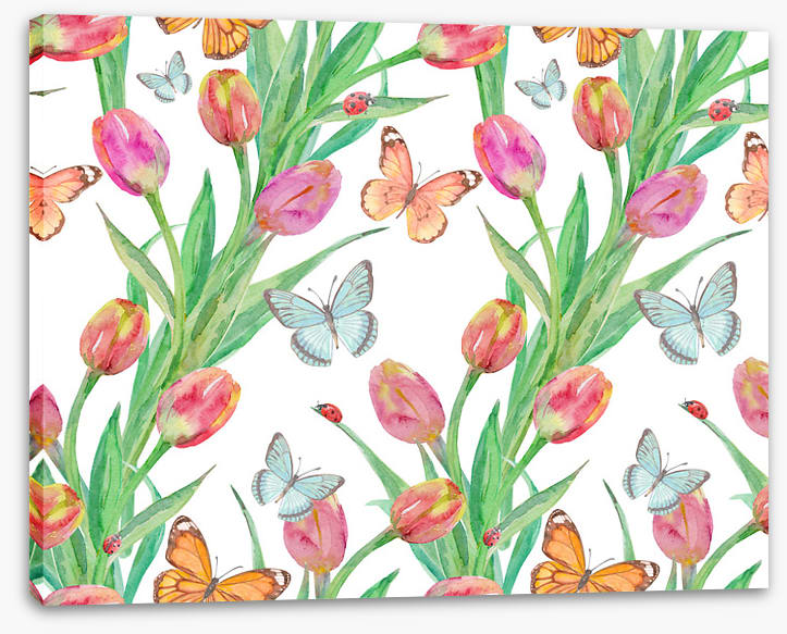 Butterfly tulips