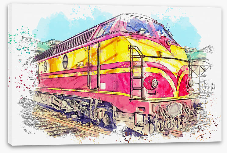 The red train