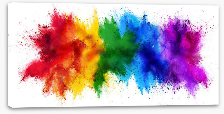 Holi rainbow