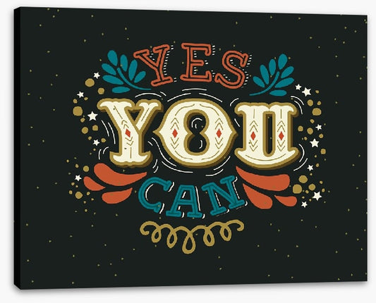 Of course you can