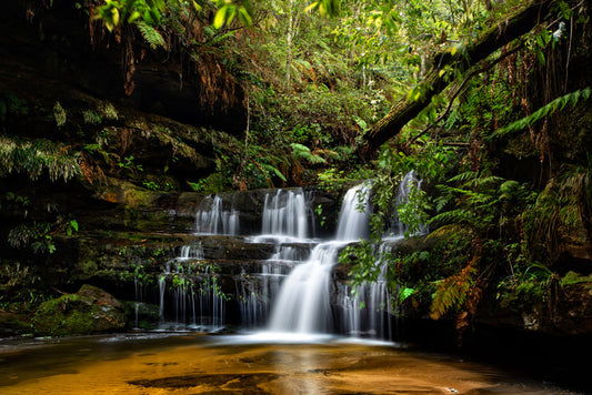 Green gully cascade