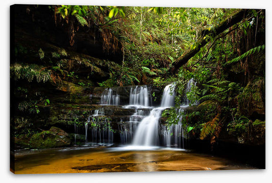 Green gully cascade
