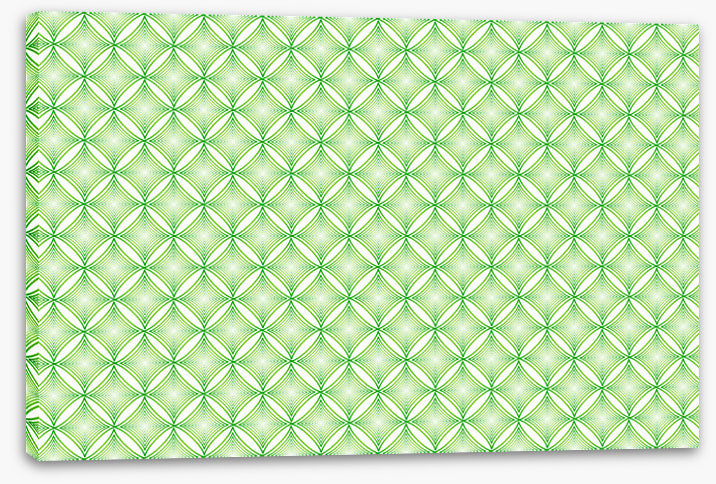 Glimmering green