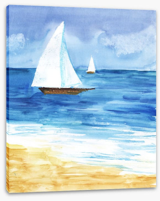 Two white sails