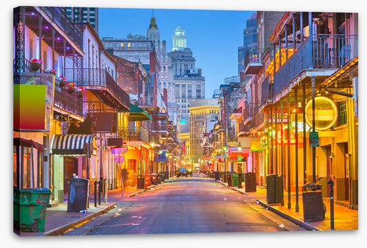 Bourbon Street dusk