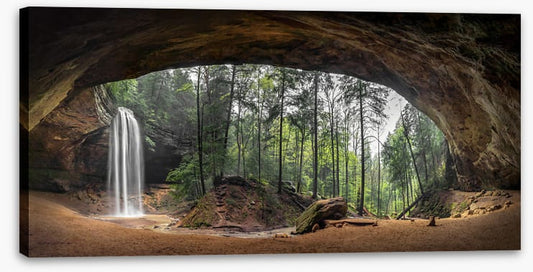 Outside Ash Cave
